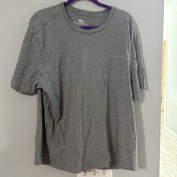 Tommy Bahama XXL graphic T-shirt, baseball beer pitcher catcher gray - Picture 2 of 2